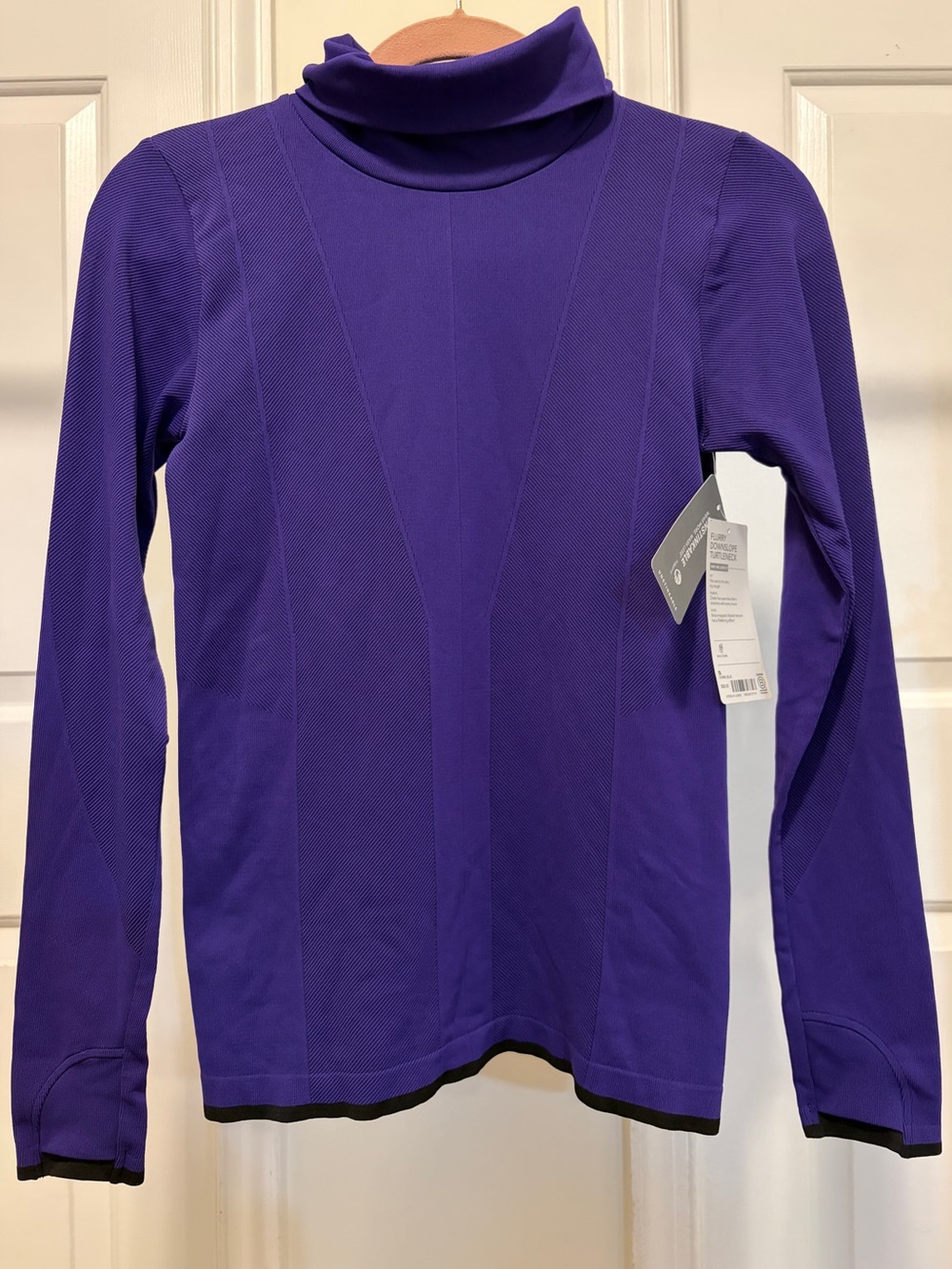 *New w/ tags* Athleta Flurry Downslope Turtleneck. Size: S. Color: Cosmic Blue